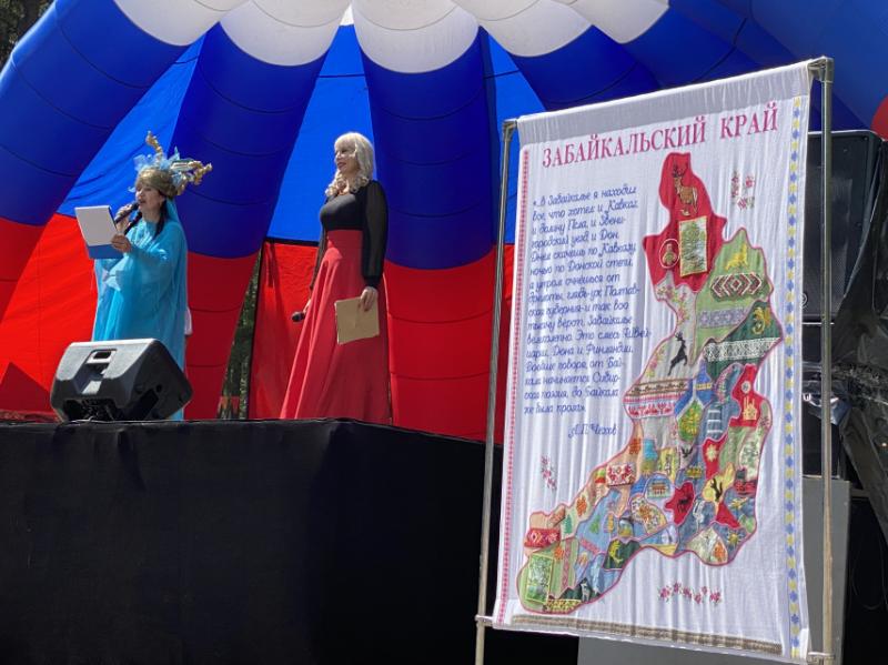 Карта на фестивале ''75 мастеровых''. Фото Светланы Шашловой